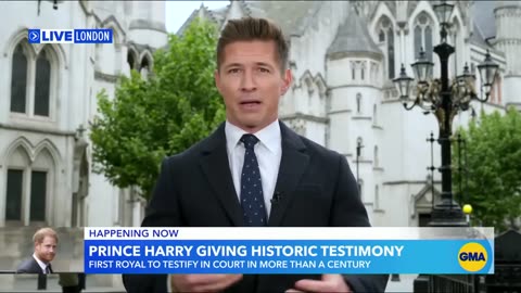 Prince Harry takes the stand in lawsuit against British tabloids I GMA