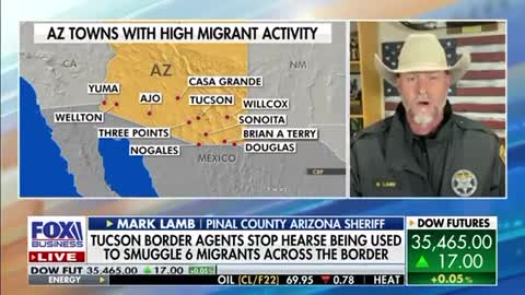 Sheriff Mark Lamb and Maria Bartiromo discuss the ongoing border crisis @ the City of Yuma