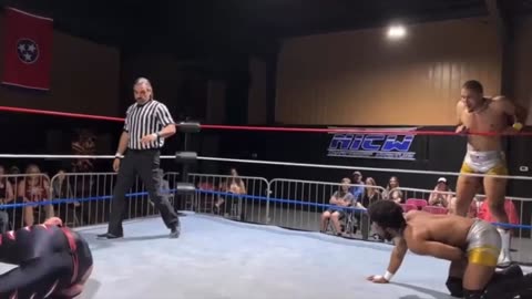 American Pro Wrestling:Pure Temptation vs Yung Lyonz