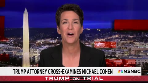 ‘Nothing’_ Maddow says Trump lawyers ‘didn’t bring it’ for Cohen cross-examination