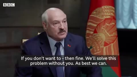 Full Lukashenko BBC interview (2021)