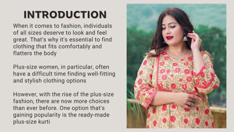 The Benefits of Choosing Ready-Made Plus Size Kurtis