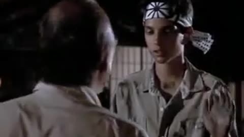 Karate Kid entrenamiento que no parecio