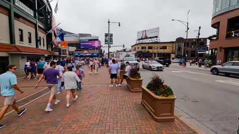 The Chicago Cubs just Released a Drone Footage that will leave u Speechless