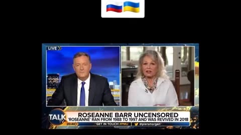 Based Roseanne Barr Ts Off on Piers Morgan ..