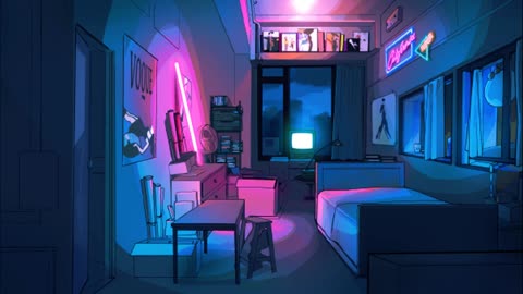 Study room ambience | Study rain ambience | Lofi