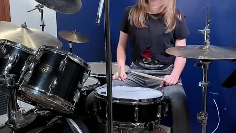 Guns N' Roses - Sweet Child O' Mine (Drum Cover _ Drummer Cam) Played by Teen Drummer #Shorts