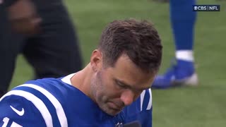 September 29, 2024 - Colts QB Joe Flacco After Defeating the Steelers