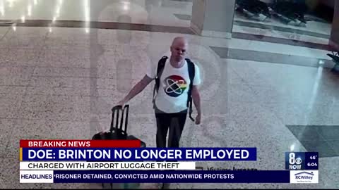 Official accused of luggage thefts is no longer an employee