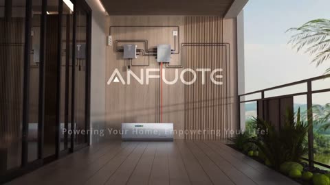 Anfuote: Balcony Solar Energy Storage System