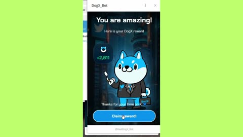 new mining mii app bot telegram dogx-bot