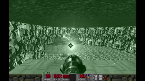 Brutal Doom 2 - Hell on Earth - Ultra Violence - Nirvana (level 21) - 100% completion