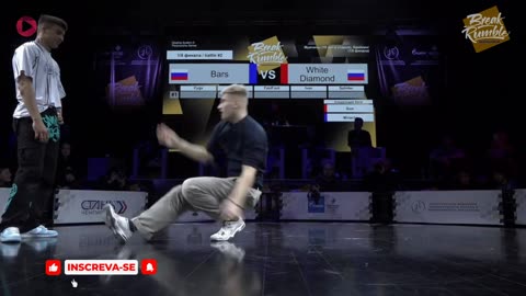 BBOY BARS VS BBOY WHITE DIAMOND | TOP 16 BBOYS | BREAK RUMBLE ARKHANGELSK 2023