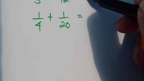 Fast Trick of fractions