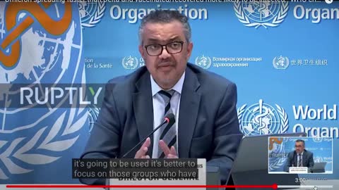 WHO Tedros Adhanom Ghebreyesus, Countries are using the booster to kill children