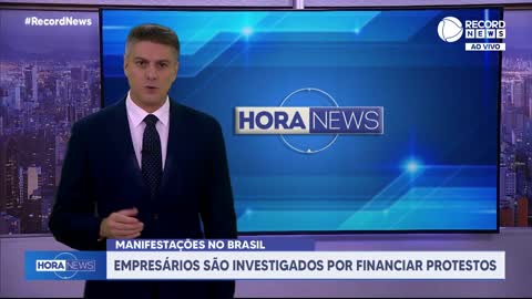 Empresários são investigados por financiar protestos