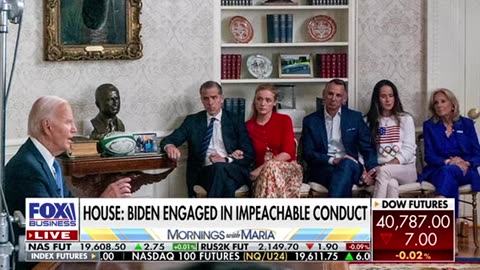 And they go after Trump for NOTHING! “BIDEN ENGAGED IN IMPEACHABLE CONDUCT”