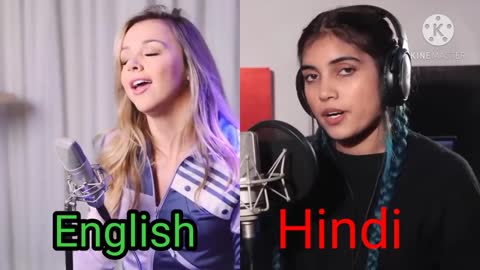 Satisfya female version hindi vs english Aish vs EmmaHeesters Gadi LamborghiniImran Khan cover song