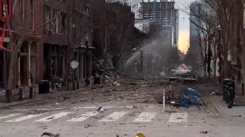 Footage From Christmas Day Terrorist Attack Explosion In Nashville