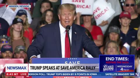 EPIC! Trump Runs Montage of Joe Biden's Brainless Gaffes - Crowd Chants, "Joe's Got to Go!"