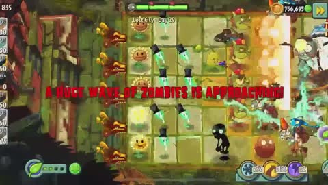 Plants vs Zombies 2 Lost City - Day 29