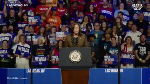 Kamala Harris Takes Vegas by Storm! 🎰🔥 Campaign Rally Madness in Sin City