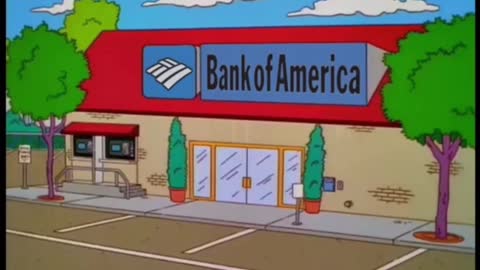 The Simpson predict Bank of America