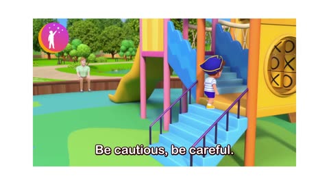 Ouch! Playground Safety Song | Nursery Rhymes for Kids