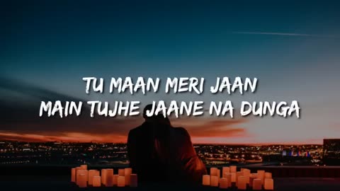 Meri Jaan Tune Mujhko Paagal Hai Kiya Mera Lagda Na Jiya Tere Bagair (Lyrics) Maan Meri Jaan - King