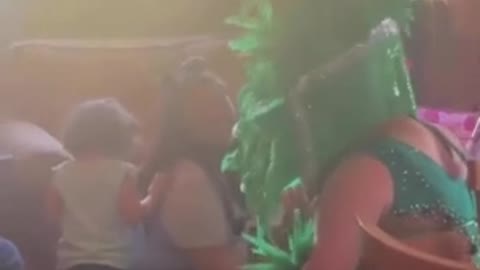 Little Girl Rubs Crotch Of Drag Queen Mermaid, Another Drag Queen Spreads Legs For Toddlers