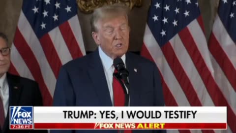 USA: Reporter to Trump: "You plan to testify in your trial in NY?"