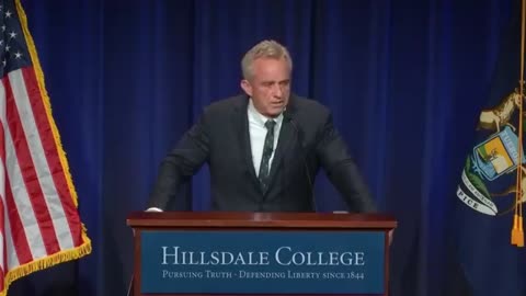 ntervention et révélations de Robert F.Kennedy Jr au Hillsdale College 📢💉🥼💲💥6 mai 2023