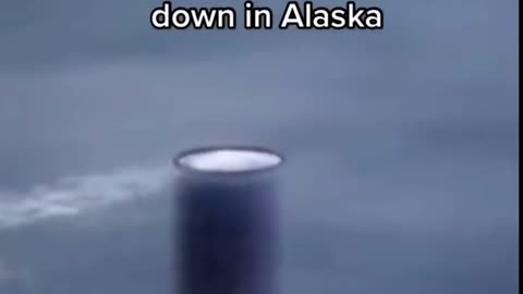 Footage captured Minutes before “Weather Balloon” shot down in Alaska