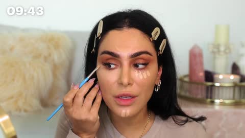 Huda Kattan's Everyday Glam Beauty Routine