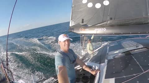 Watch extreme sports athletes take on new challenge in offshore sailing