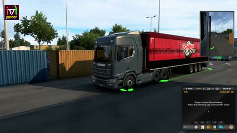 Delivering Goods SCANIA HIGHLINE TRUCK - ETS 2 1.45 - #ets2 #scania #scaniatrucks #delivery