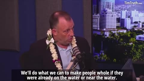 Lahaina Land Grab Hawaii Government Announces PEOPLE WILL BE BLOCKED From Rebuilding Near Ocean!