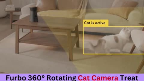 Furbo 360° Rotating Cat Camera Treat Dispenser