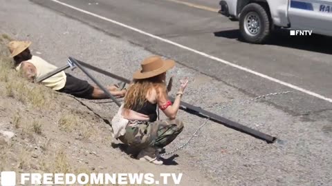 August 28, 2023..FULL VIDEO Climate Protesters Shut Down BURNING MAN, Rangers Ram Through Blockade