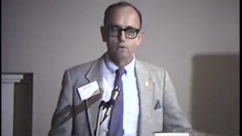 Robert Countess at the 10th IHR Conference (1990)