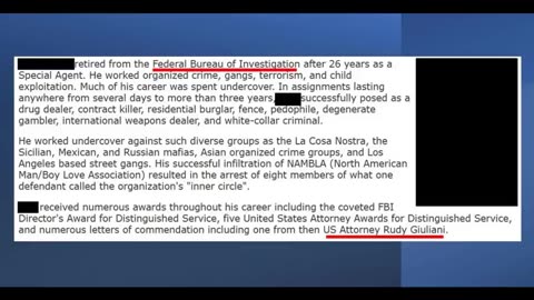 RUDY GIULIANI, THE FBI, CIA, & FATAL F-16 CHASE OF CESSNA [THE FBI AGENT FROM LONG ISLAND]