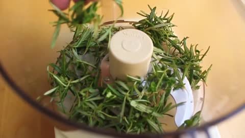 Herb Salt Holiday Gift Idea - How to Make Gourmet Herb Salt