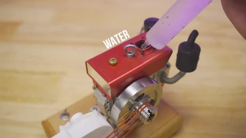 How to make a Mini Water Pump with Engine