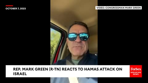 Mark Green- Biden Must End Aid To Palestinian Authority After Hamas Attack On Israel