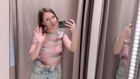 [4K] Completely Transparent Try on Haul _ My Bold New Outfits