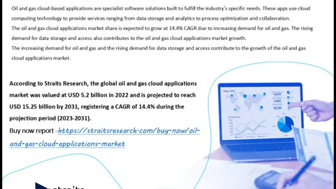 Oil and Gas Cloud Applications Comprehensive Study with Key Trends, Major Drivers and Challenges