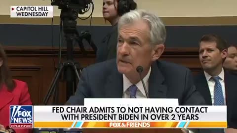 Jerome Powell has not met with Biden in over 2 years.