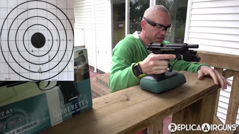 Umarex Beretta Mod. 92 A1 CO2 Blowback 4.5mm BB Pistol Field Test Review