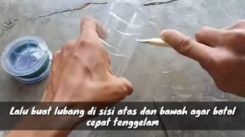 cara membuat perangkap ikan blanak