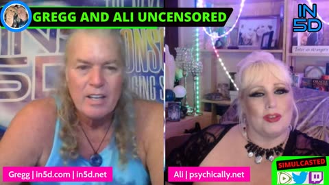 PsychicAlly and Gregg In5D LIVE and UNCENSORED #0016 July 27 2023